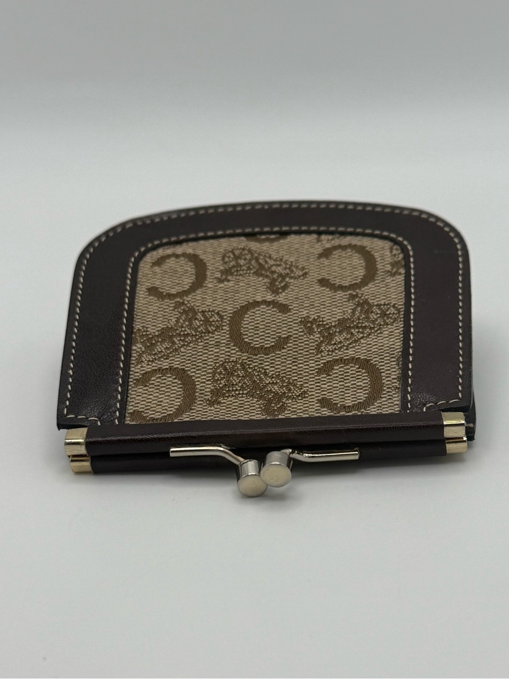 Celine Horse Carriage Kisslock Coin Pouch - Picture 4 of 11